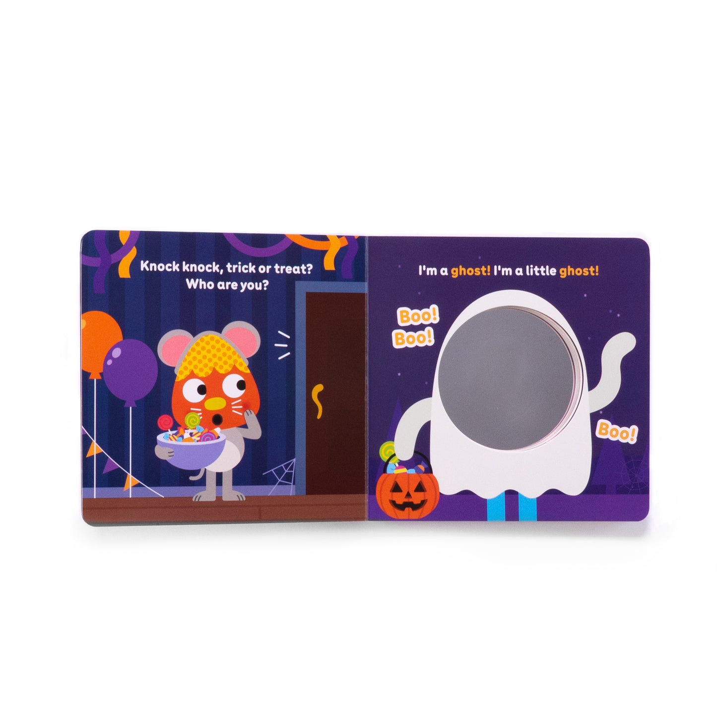 Knock Knock, Trick or Treat? Mirror Book