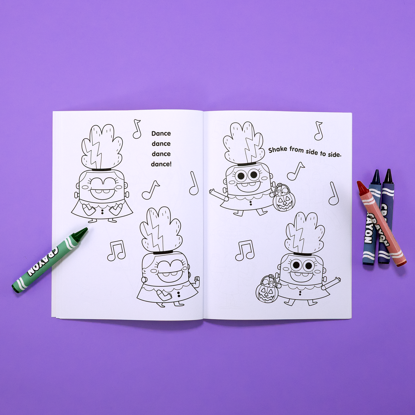 Super Simple Monster Party Coloring Book