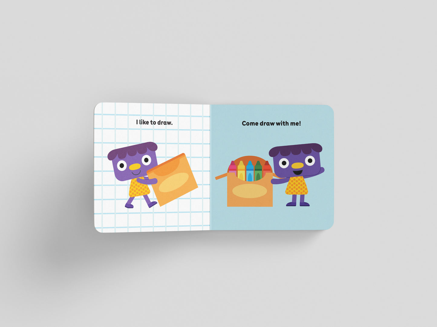 I Like to Draw | Board Book