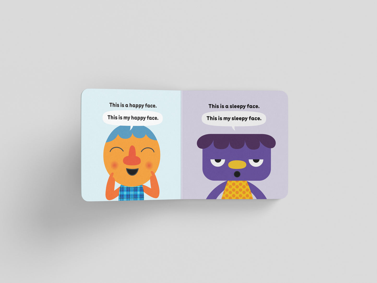 This Is A Happy Face | Board Book