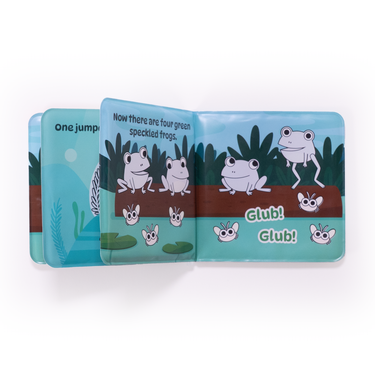 Magic Bath Book - Five Little Specked Frogs