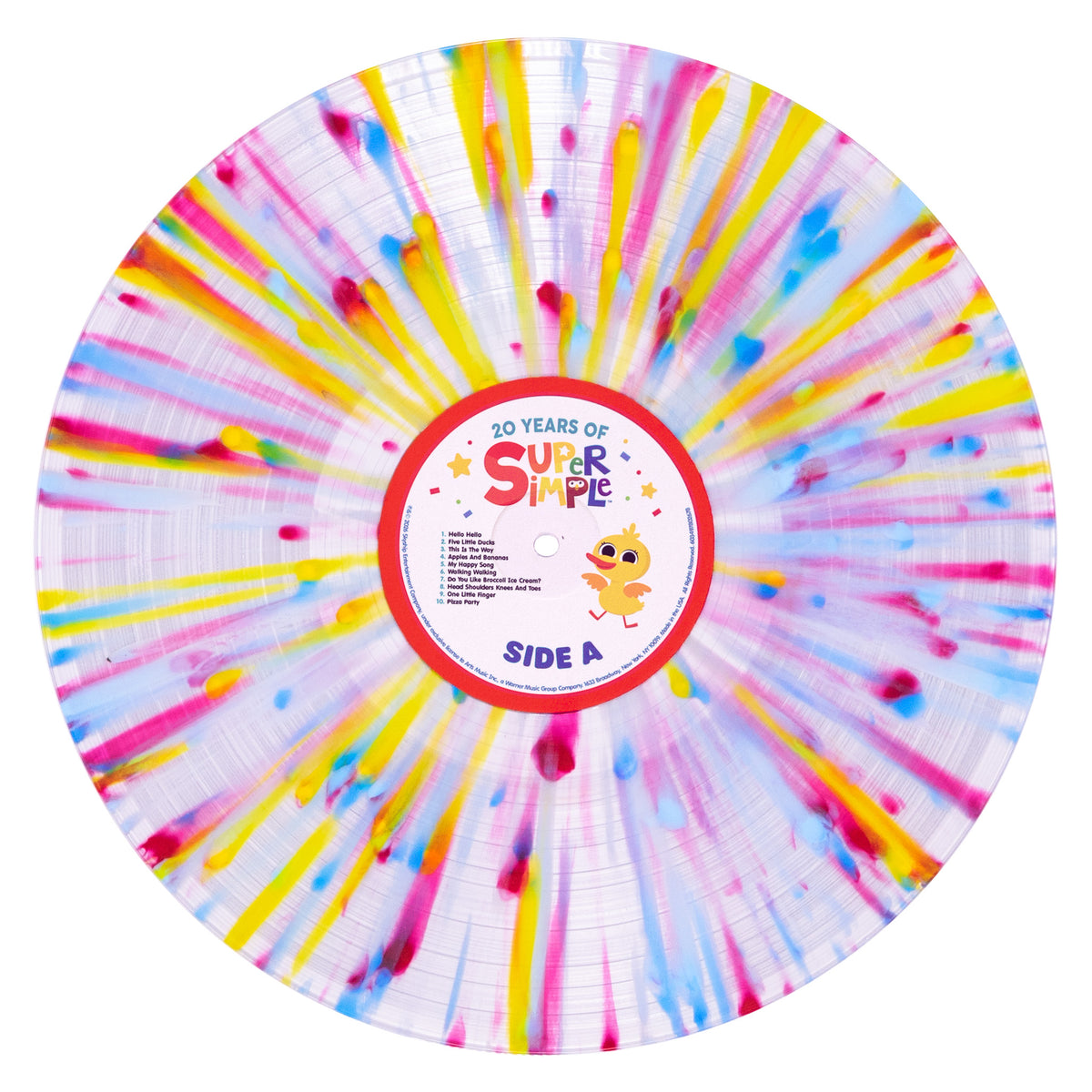 Super Simple 20th Anniversary Vinyl Record