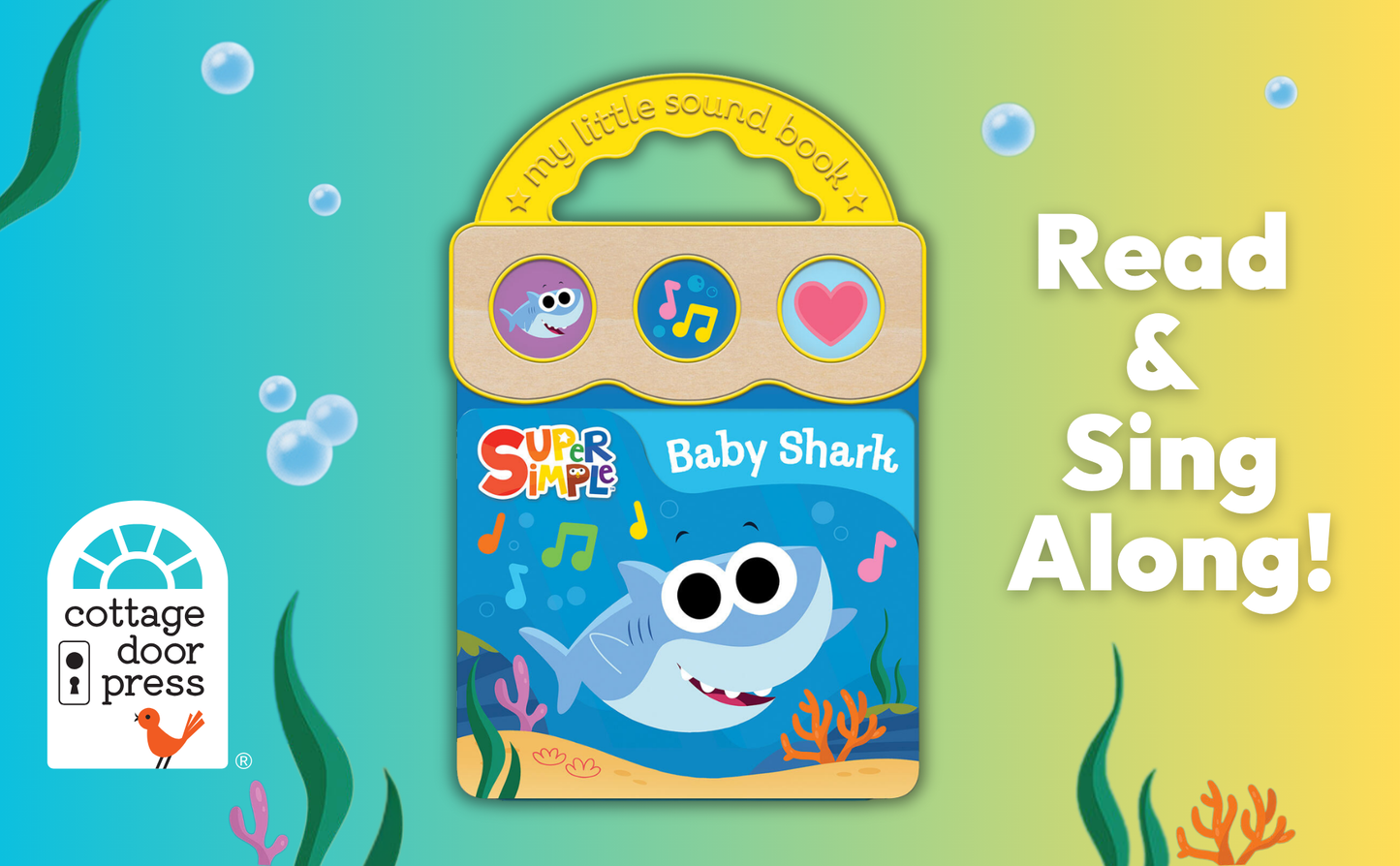 Baby Shark | 3 Button Sound Board Book