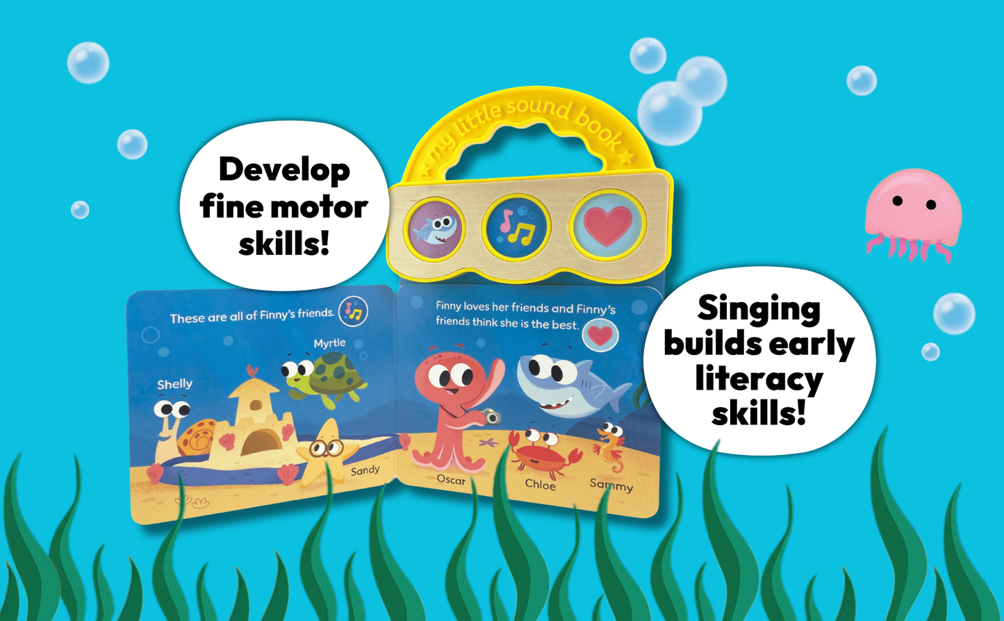 Baby Shark | 3 Button Sound Board Book