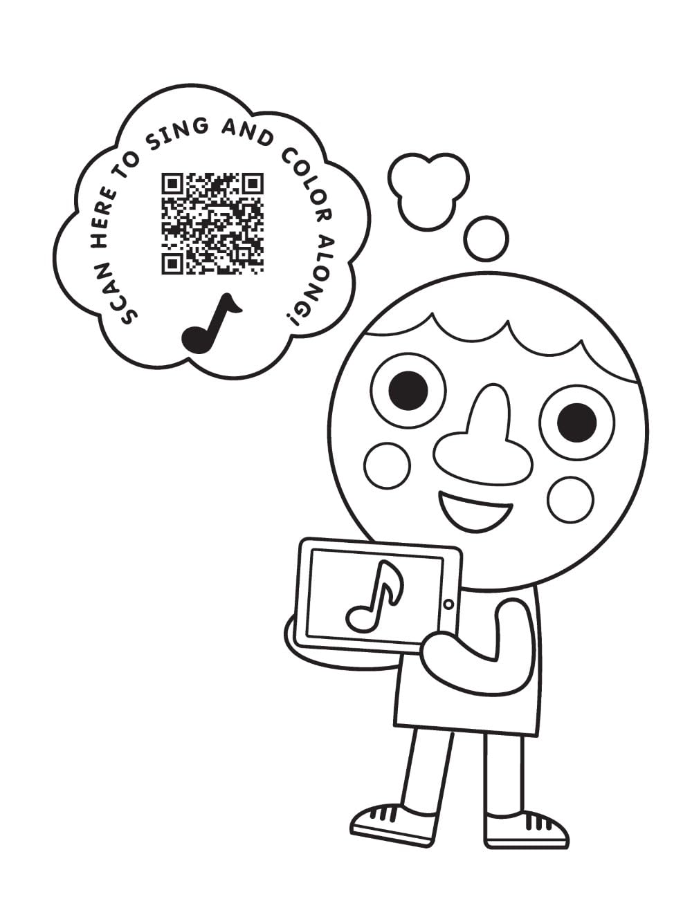 Super Simple Sing & Color: If You're Happy | Coloring Book