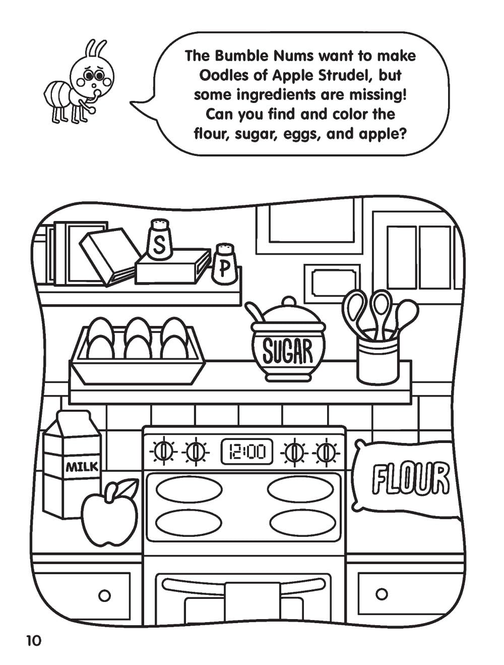 Bumble Nums Coloring & Activity Book