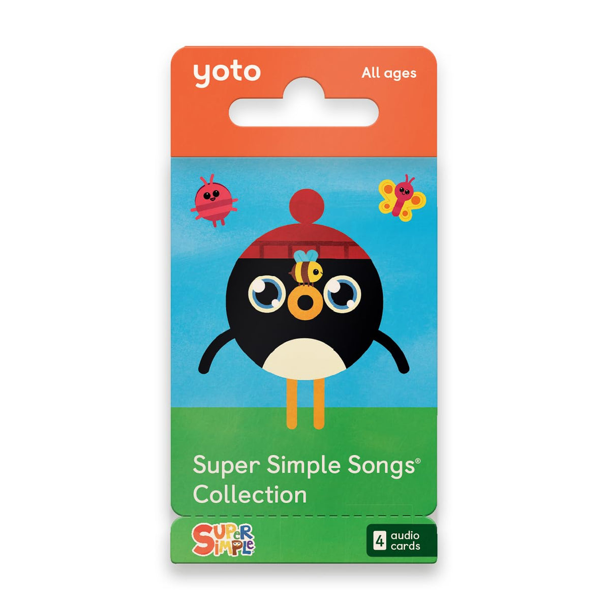 Yoto Cards | Super Simple Songs Collection (4 cards)