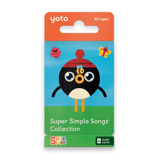 Yoto Cards | Super Simple Songs Collection (4 cards)