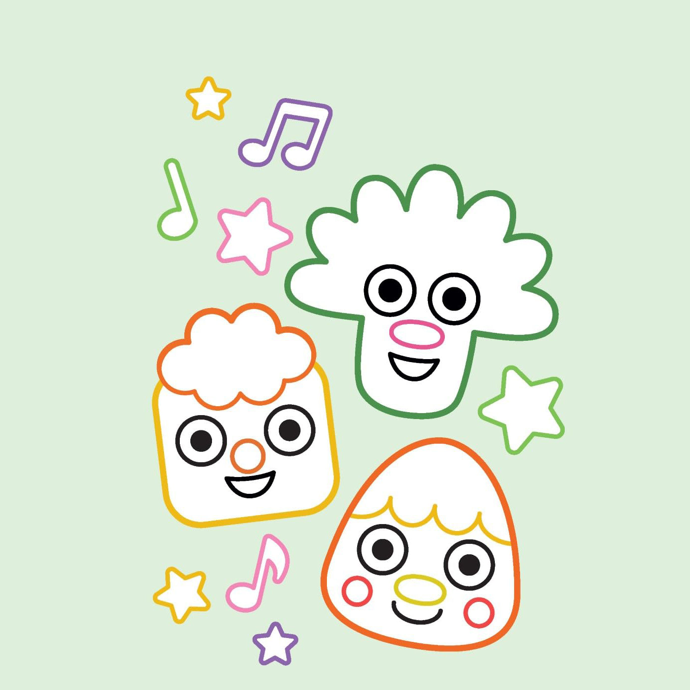 I Can Color Inside the Lines Noodle & Pals