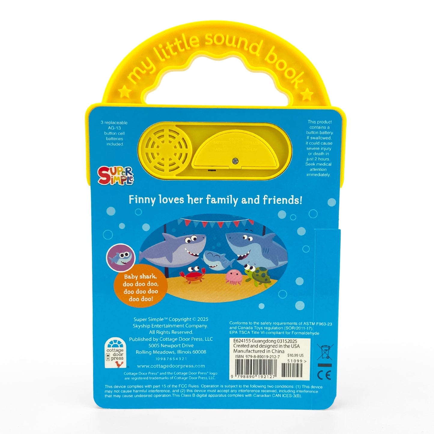 Baby Shark | 3 Button Sound Board Book