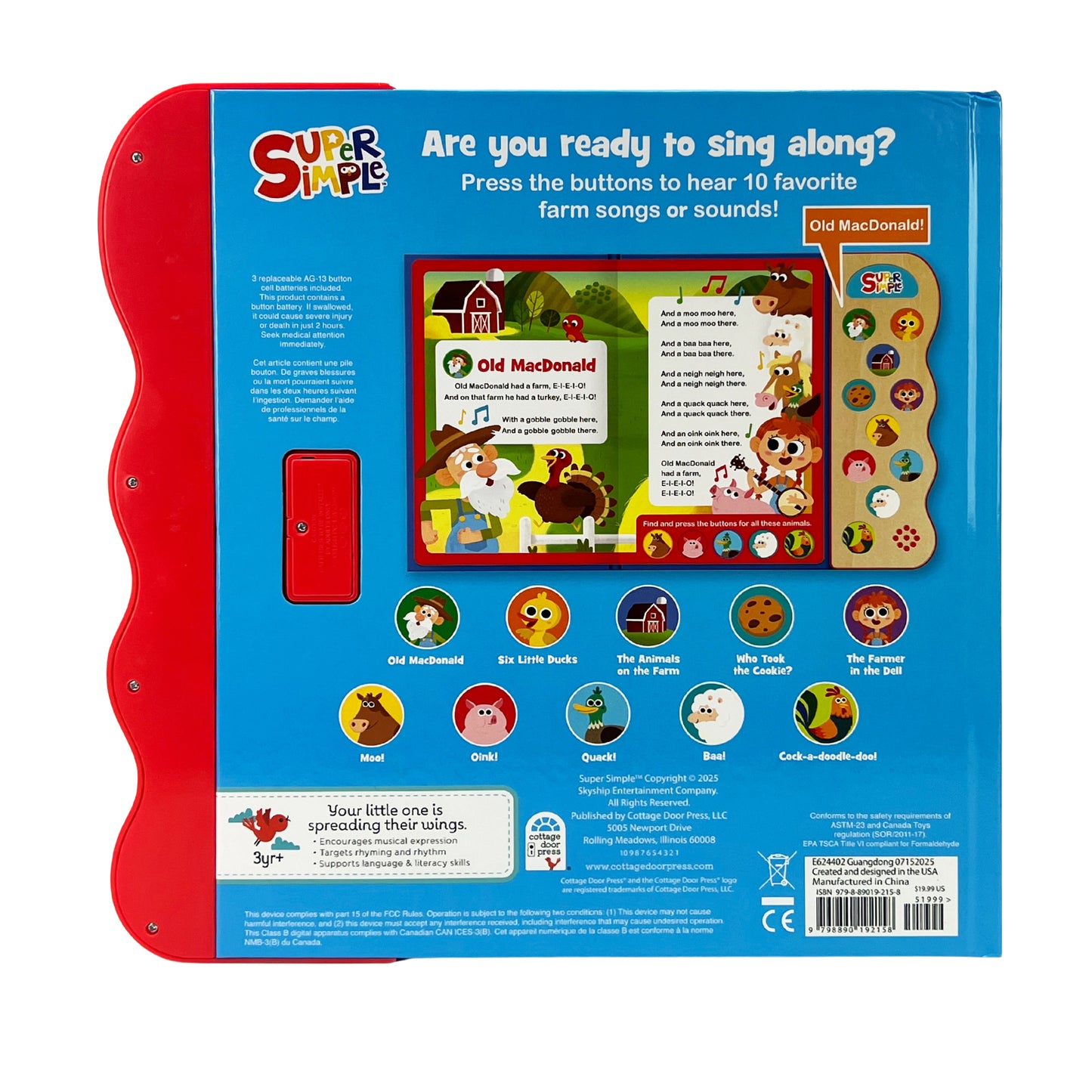 Old MacDonald's Farm Songs | Music Book