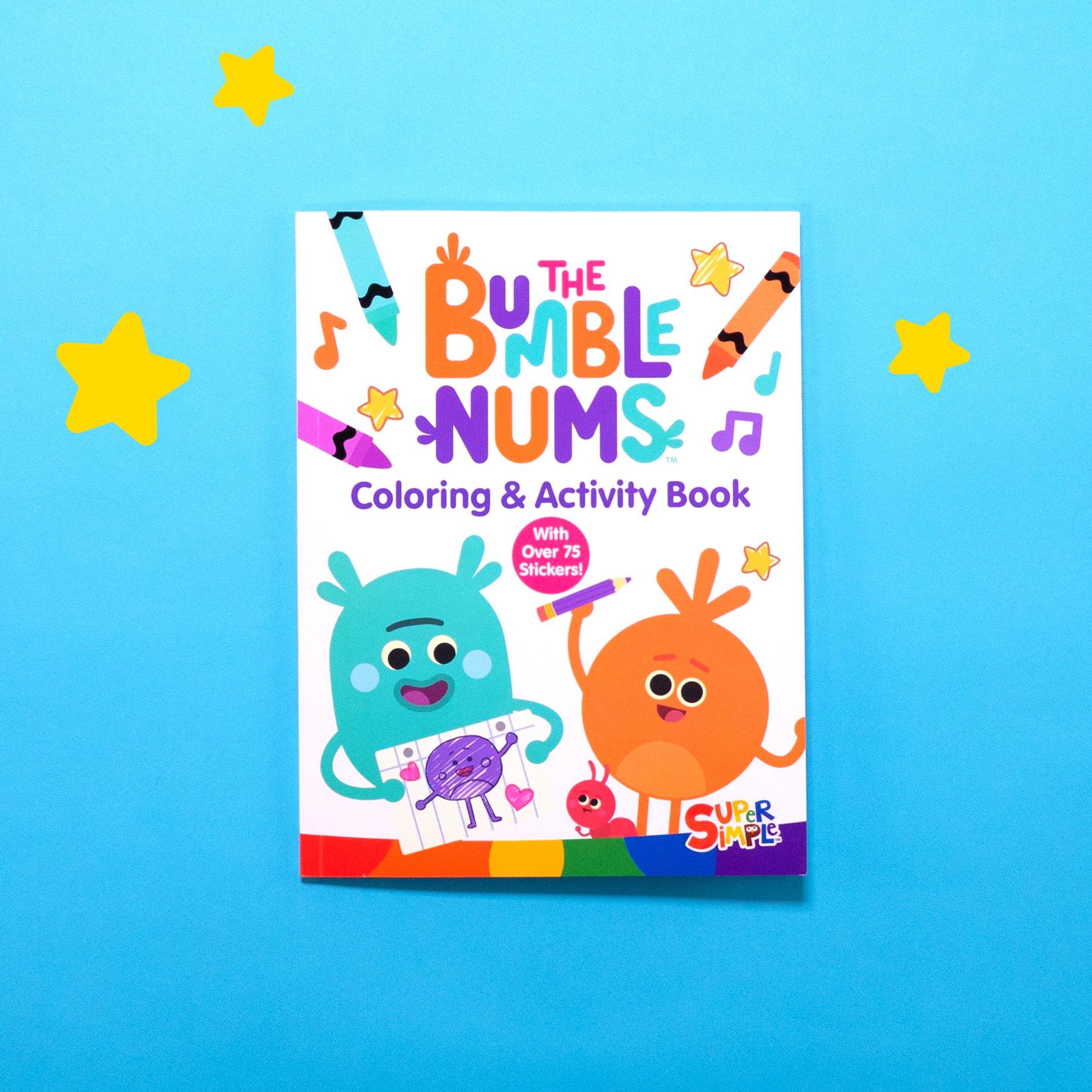 Bumble Nums Coloring & Activity Book Cover