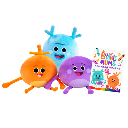Bumble Nums Plush & Book Bundle