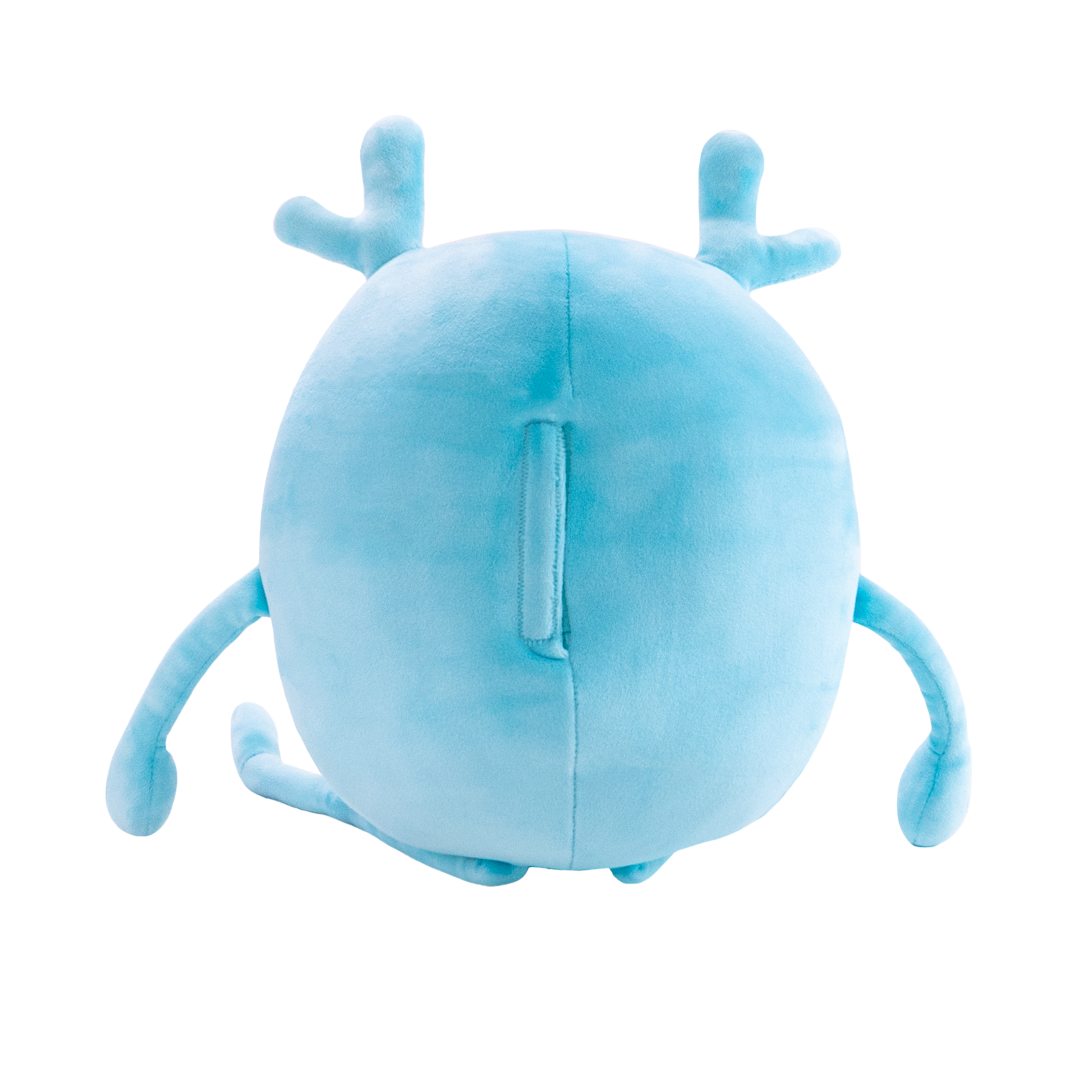 Bumble Nums Talking Plush - Grumble Blue - Back