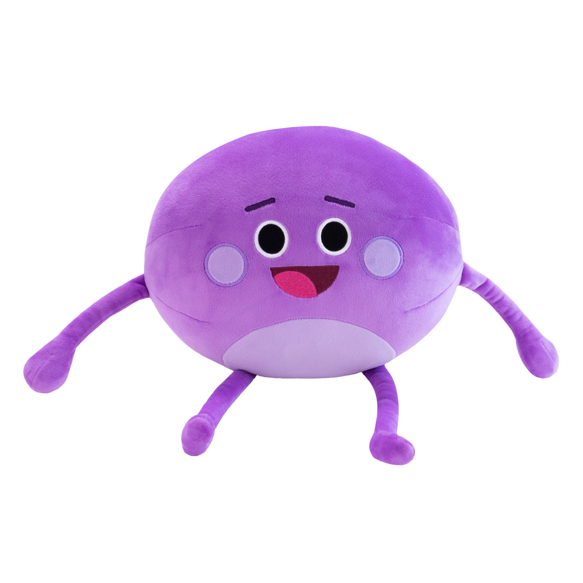 Bumble Nums Talking Plush - Humble Purple - Front