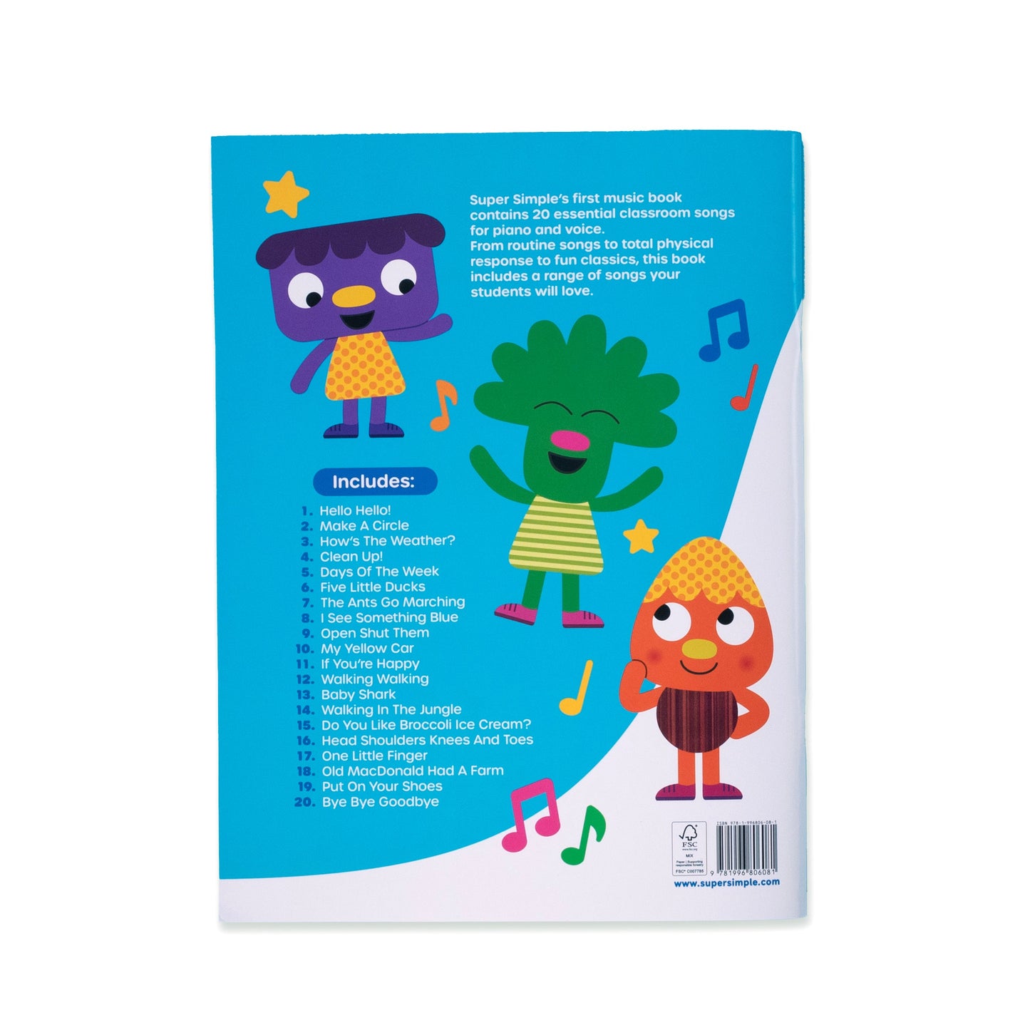Essential Classroom Songs - Sheet Music Book