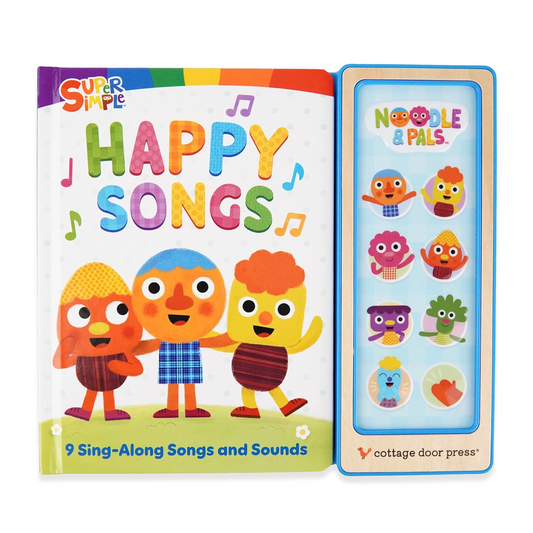 Super Simple Happy Songs cover white