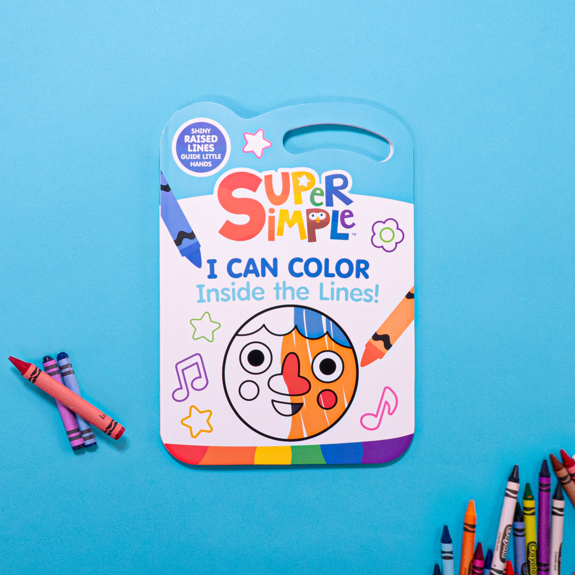 Super Simple I Can Color Inside the Lines | Coloring Book – Super ...