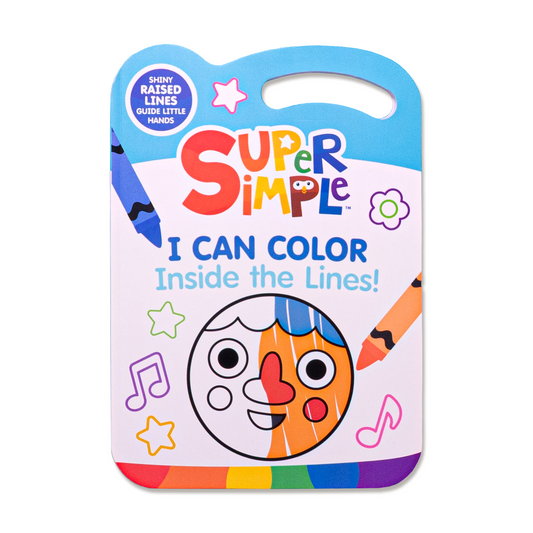 I Can Color Inside the Lines cover white