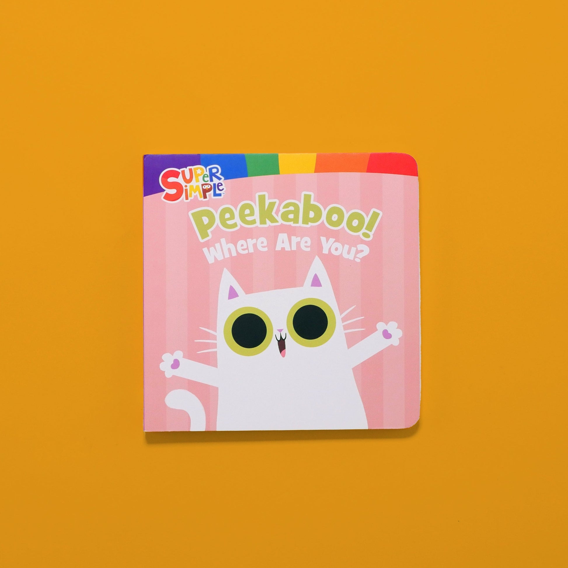 Peekaboo Where Are You Cover - Yellow