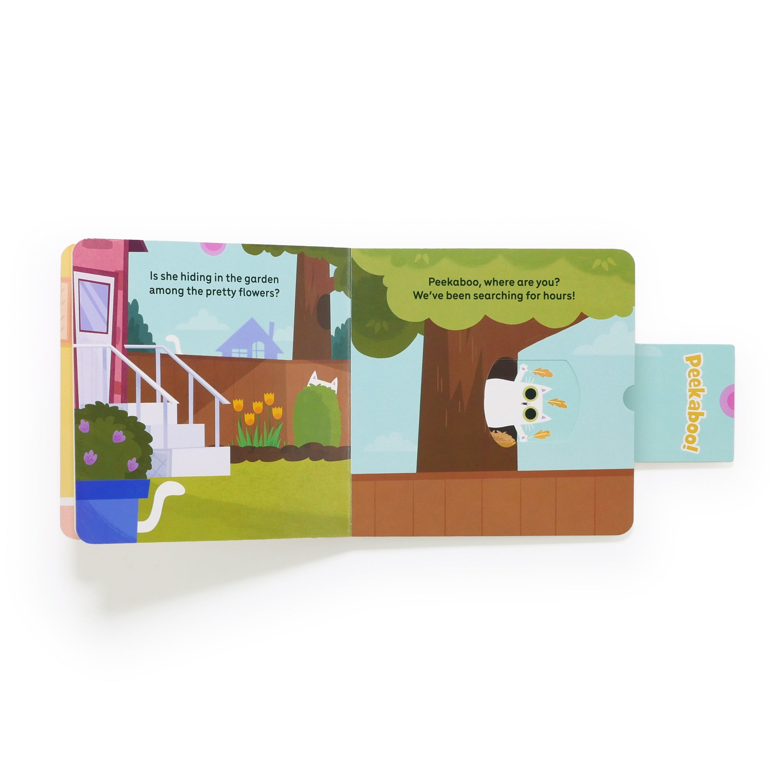 Peekaboo! Where Are You? | Push & Pull Board Book – Super Simple Shop