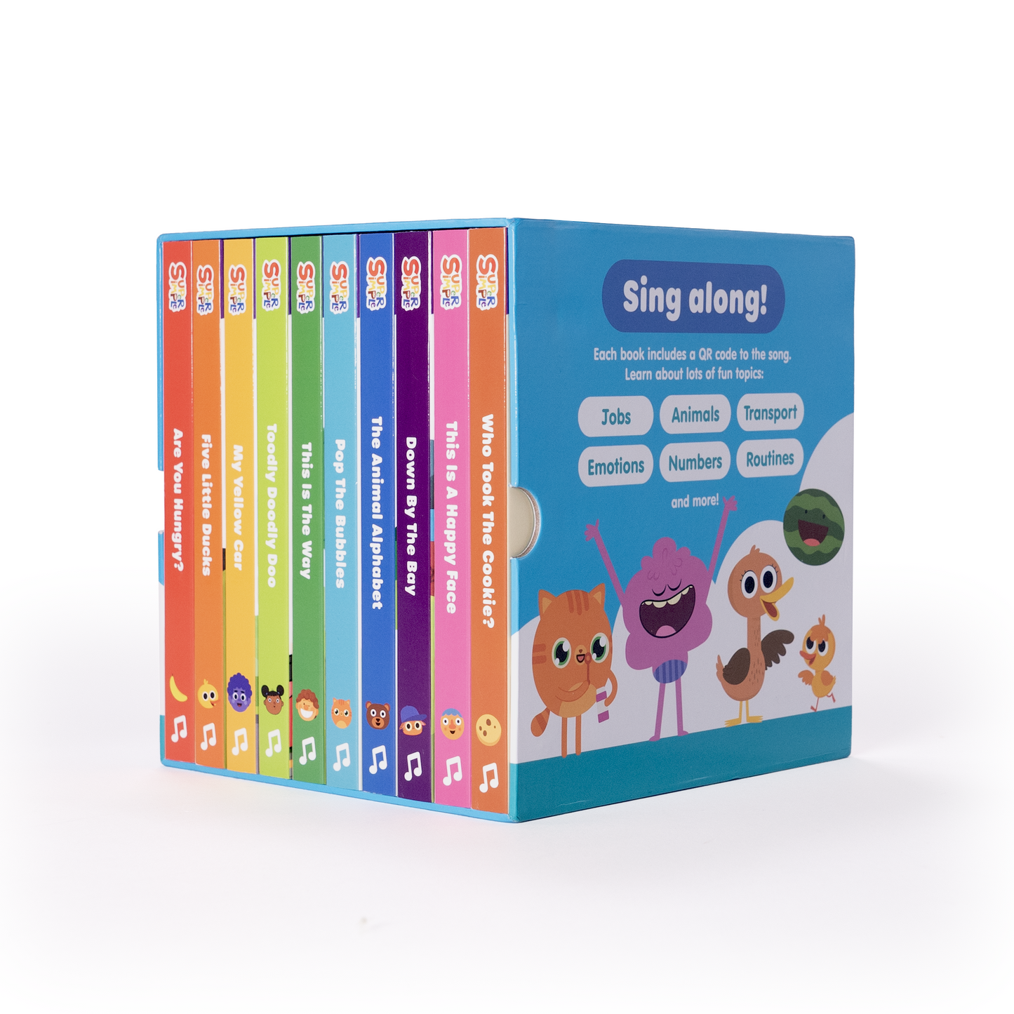 Super Simple Songs - 10 Board Books - Blue pack