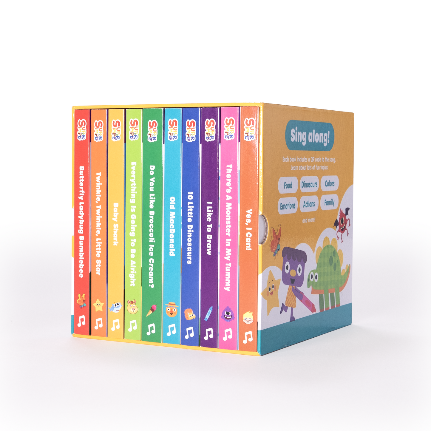 Super Simple Songs - 10 Board Books - Yellow pack