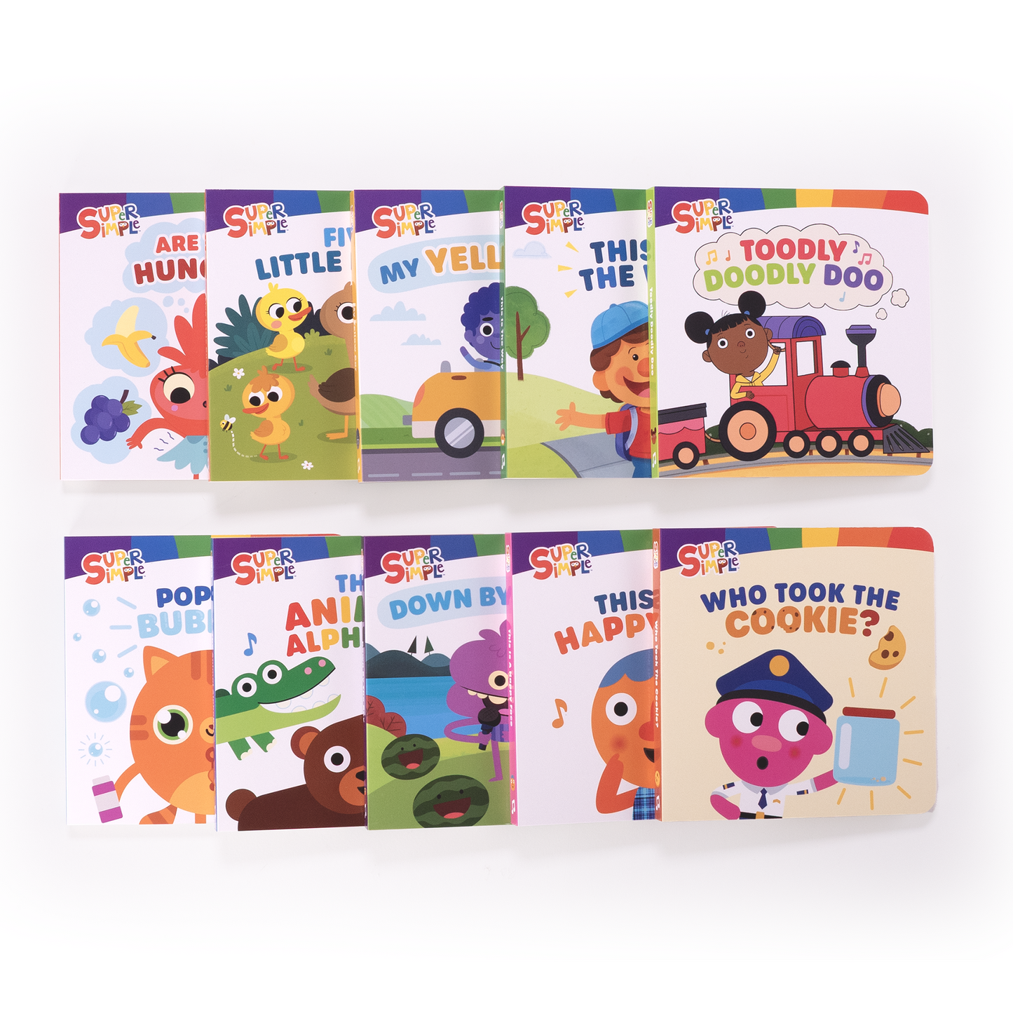 Super Simple Songs - 10 Board Books - Blue pack