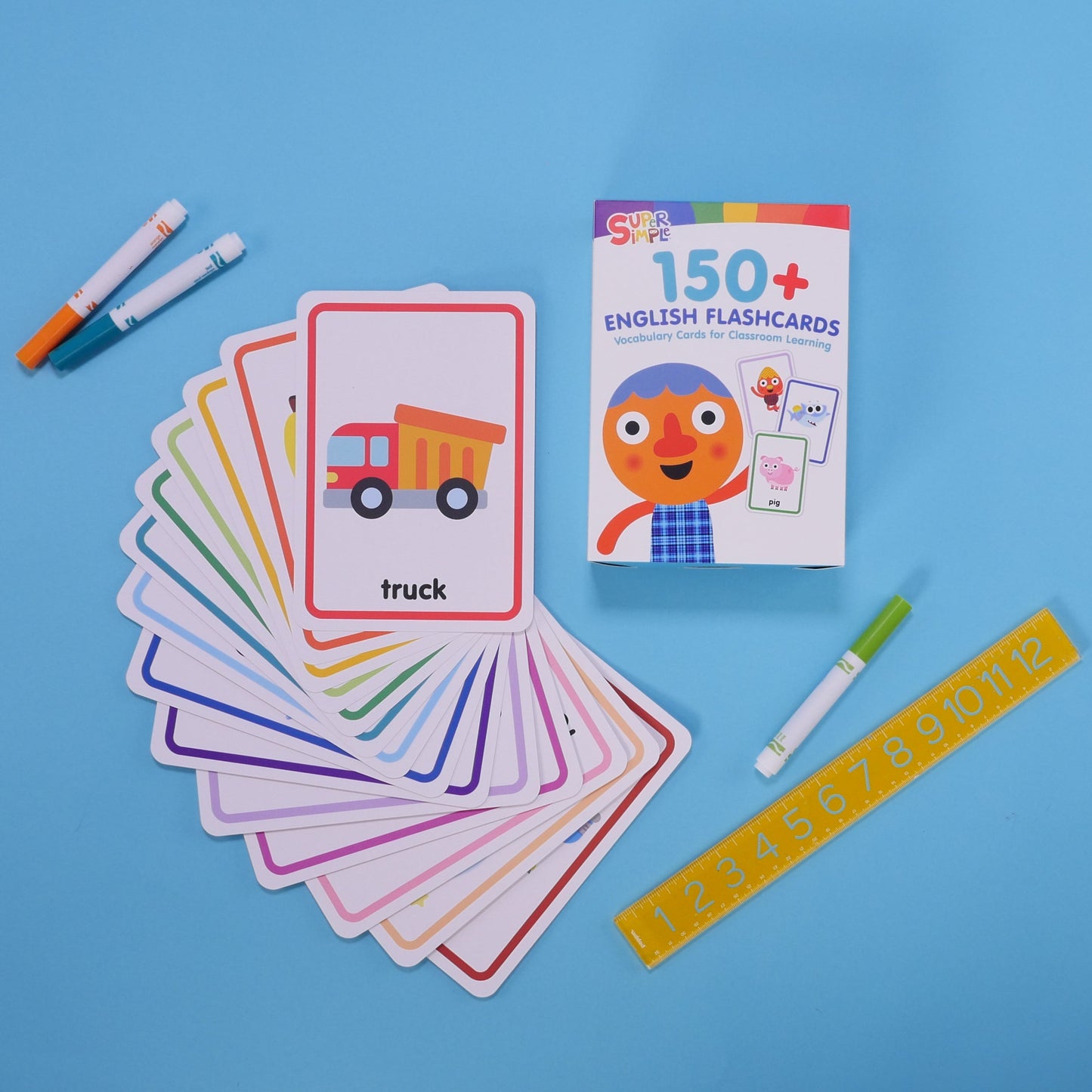 Teaching Mega Bundle - Flashcards, Finger Puppets & Caitie Apron