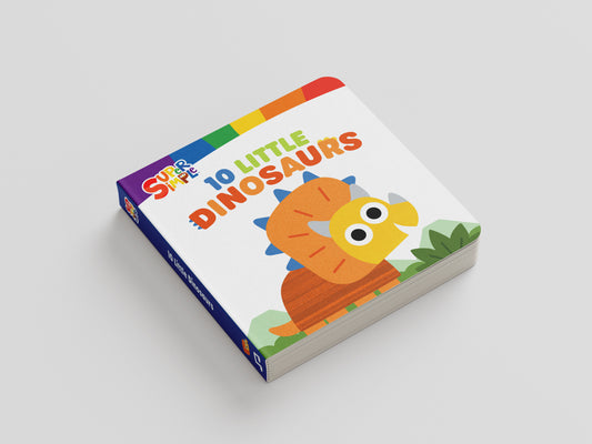 10 Little Dinosaurs | Board Book