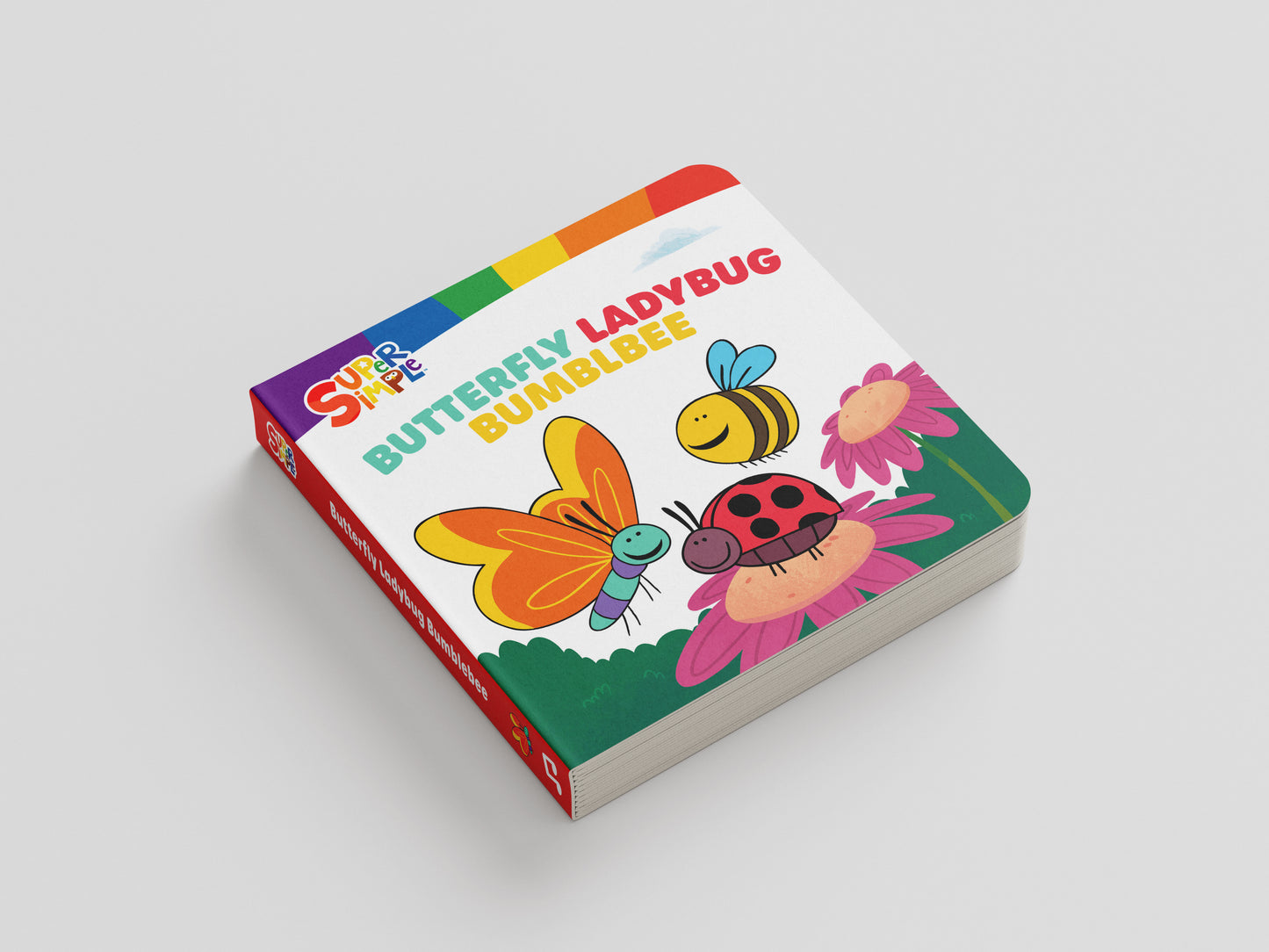 Butterfly, Ladybug, Bumblebee | Board Book