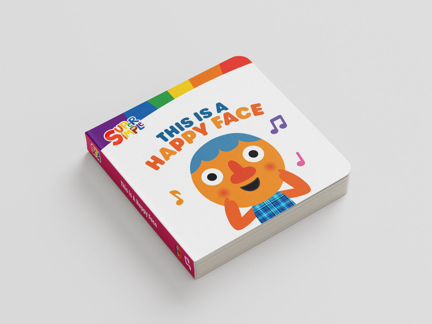 This Is A Happy Face | Board Book