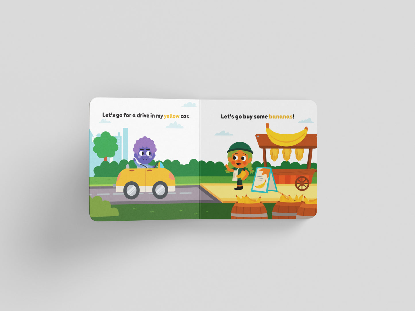 My Yellow Car | Board Book