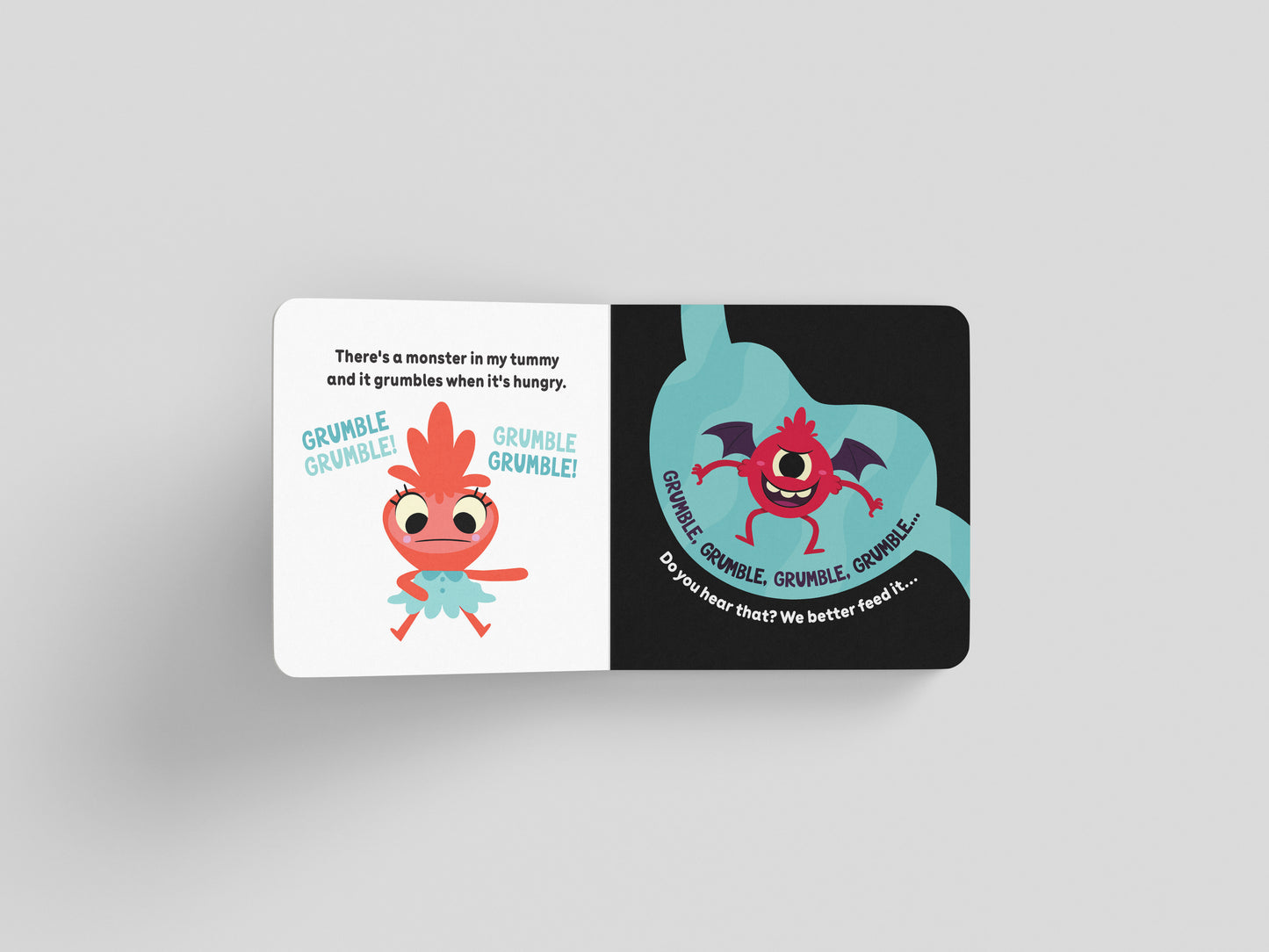 There's a Monster in My Tummy | Board Book
