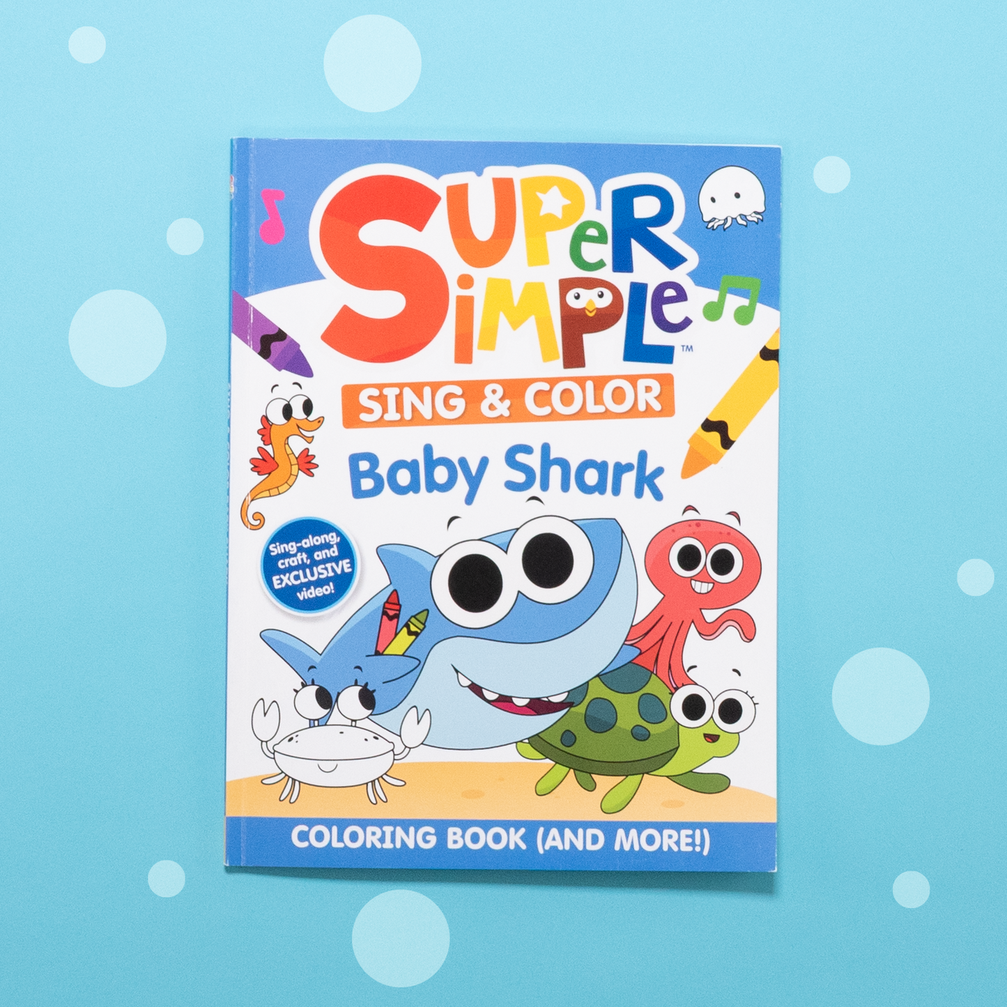 Super Simple Sing & Color: Baby Shark | Coloring Book