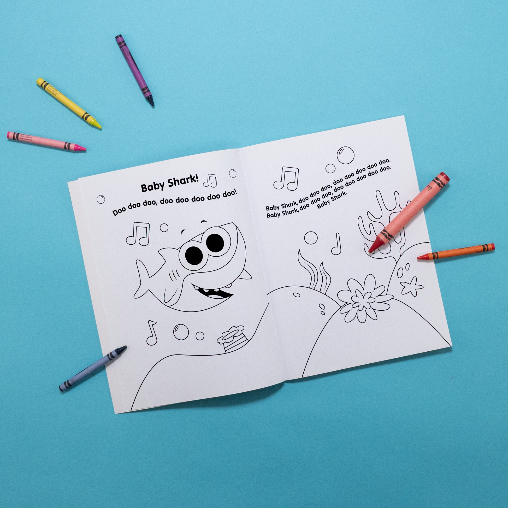 Sing & Color Baby Shark Finny Interior 2
