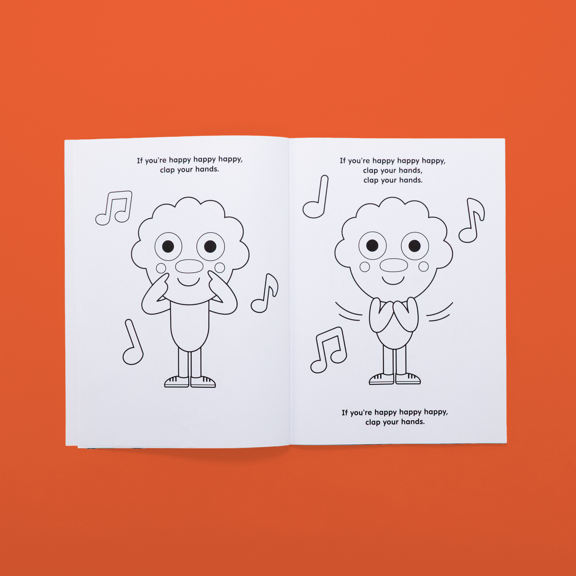 Sing & Color If You're Happy Noodle & Pals Blosssom