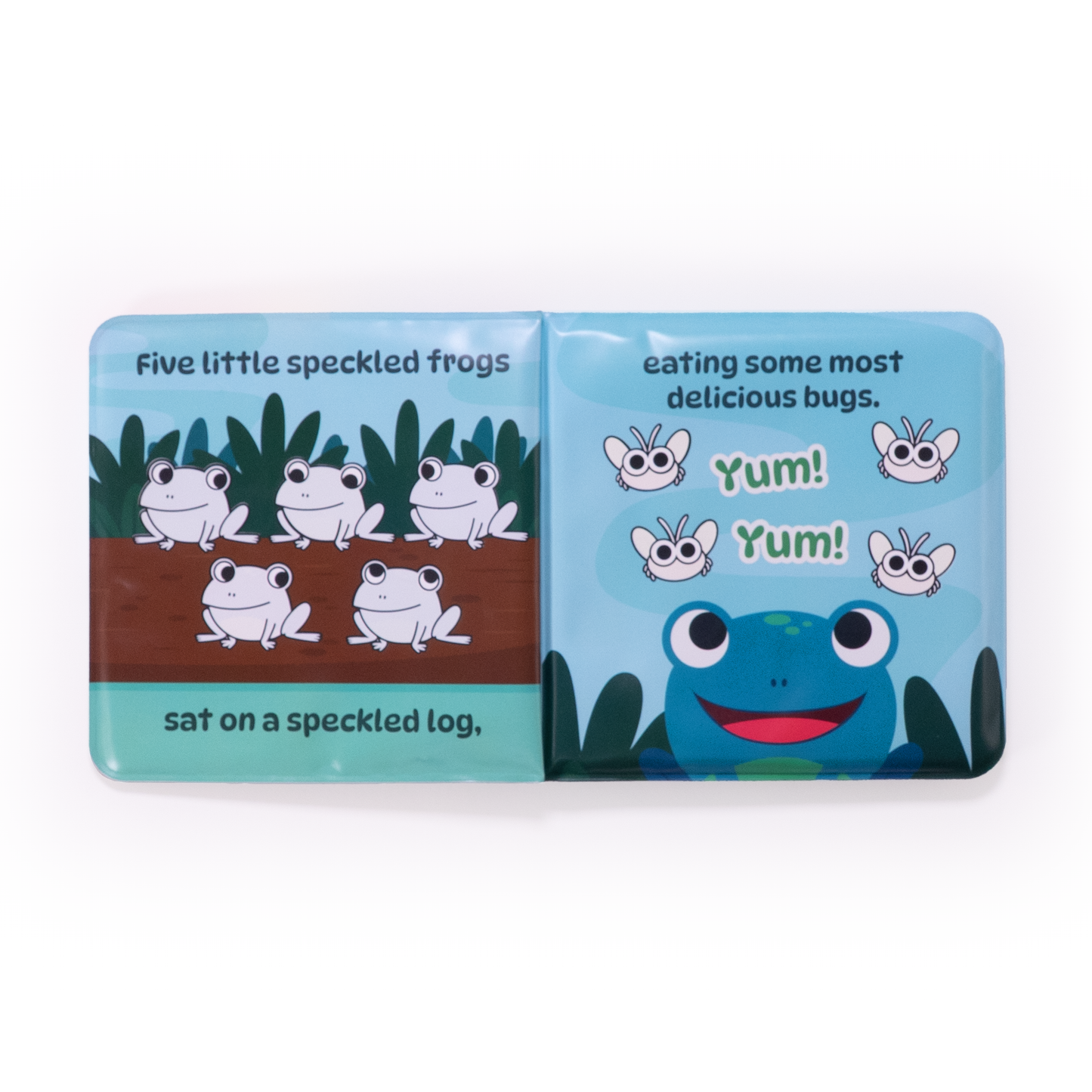 Magic Bath Book - Five Little Specked Frogs