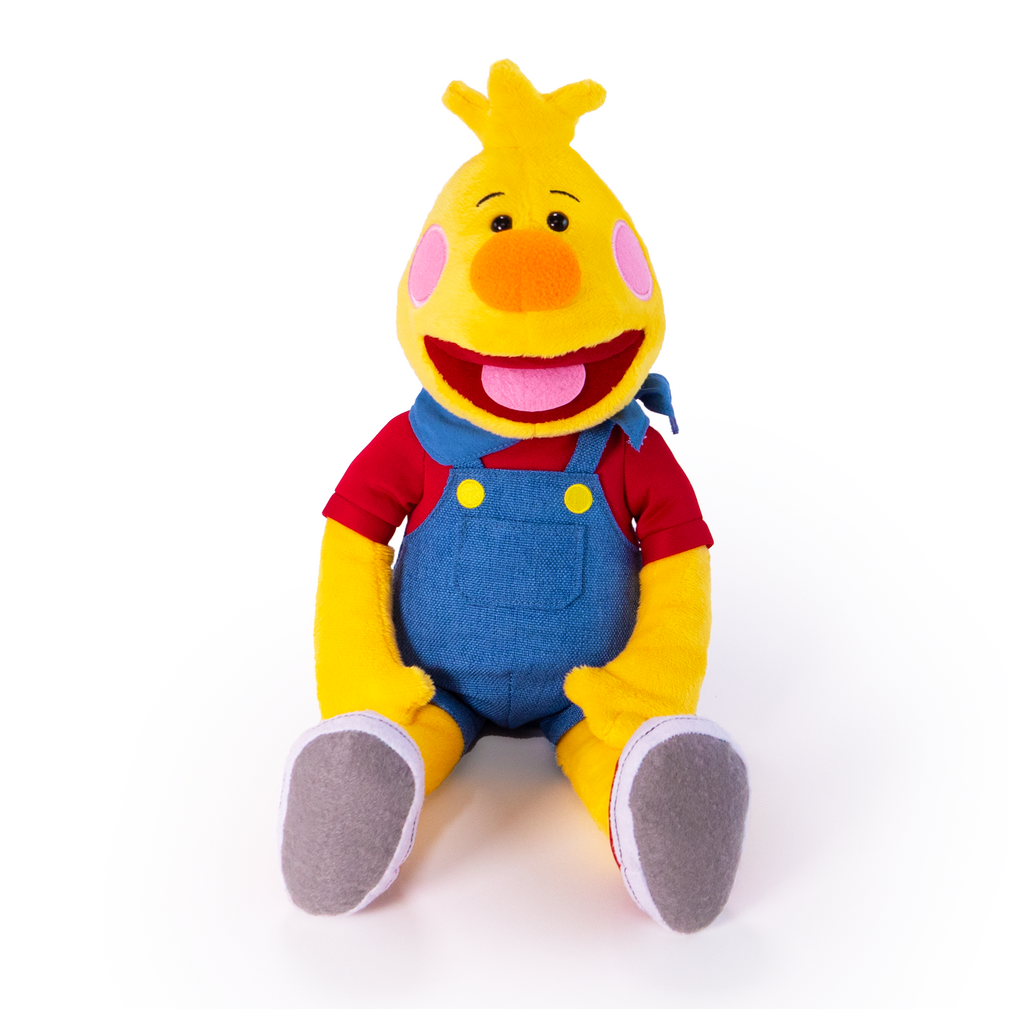 Tobee Plush - Yellow Puppet Front Sitting
